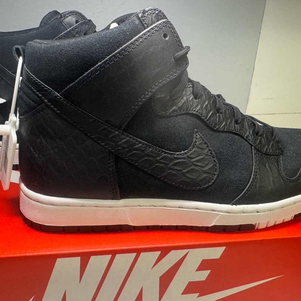 Nike Dunk High CMFT Croc Black